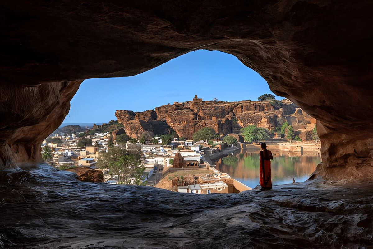 stunning Badami Caves